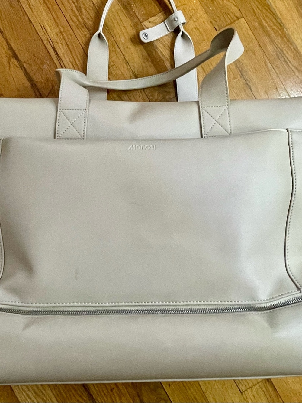 Monos Metro Weekender in Ivory - Picture 7 of 10